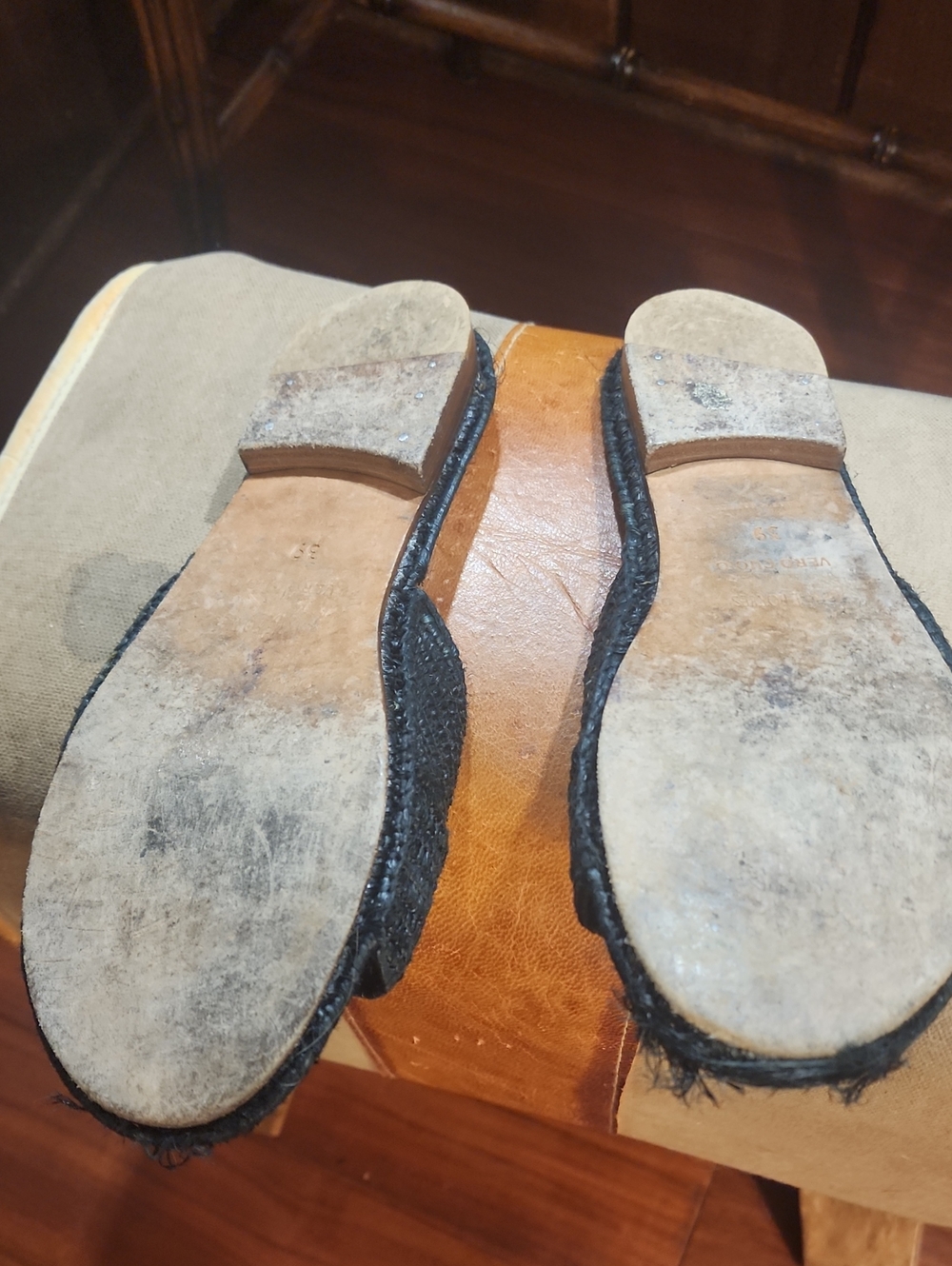 Carrie Forbes salon Raffia Sandals. - Picture 4 of 4